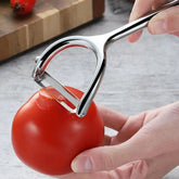 Stainless Steel Y Shaped Peeler, Vegetable Fruit Peeler, Ilium Vegetable Peeler, Stainless Steel Fruit Peelers For Kitchen, Ergonomic Non-Slip Grip Peeler